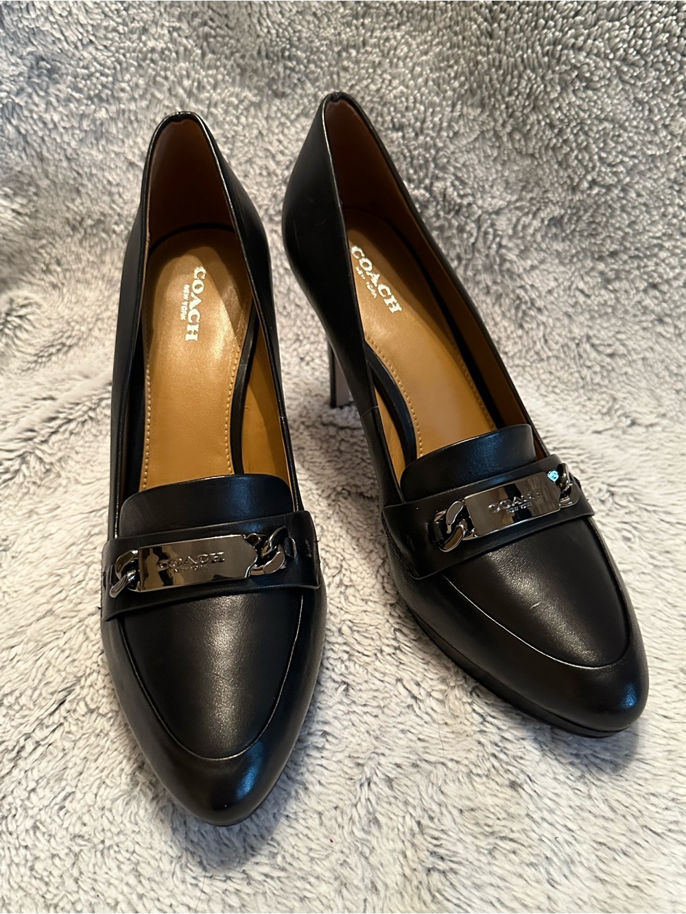 Coach Leather Pumps Size 9
